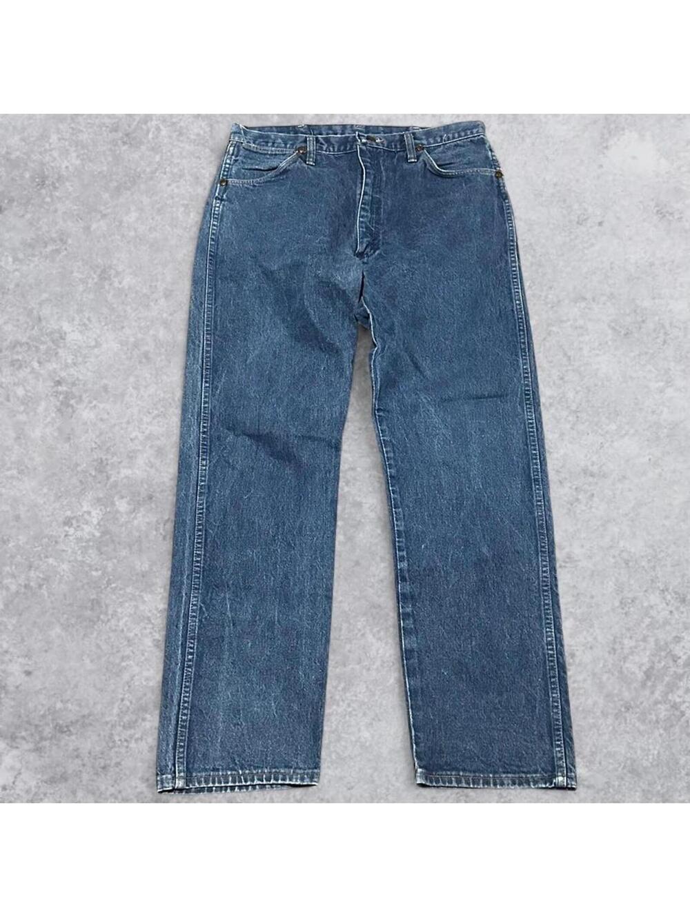 Vintage 90s Wrangler Made in USA 13MWZ Jeans - Tagged 36x32, Fits 33x31!
